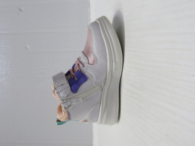 Botki Dziecięce H291A WHITE/PINK 21-26 1