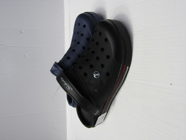 Kapcie Męskie M2022-2 BLACK/NAVY 42-44 1