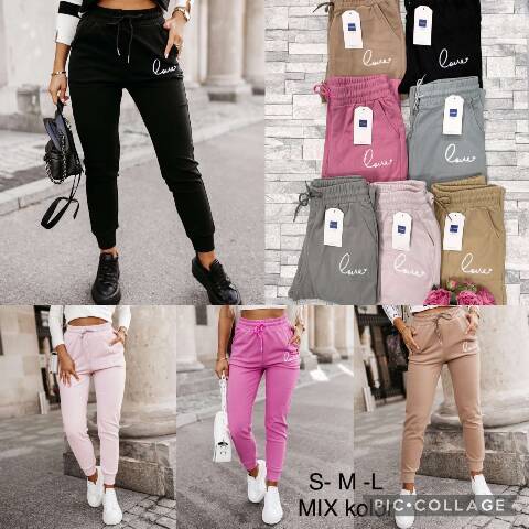 Spodnie z eko-skóry damskie 0760 1 kolor S-L 1