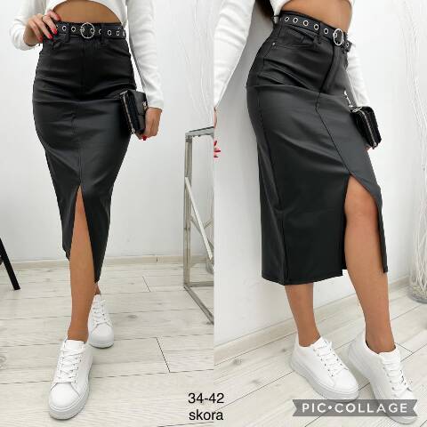  Spódnice damskie 0777 1 kolor S-XL 1