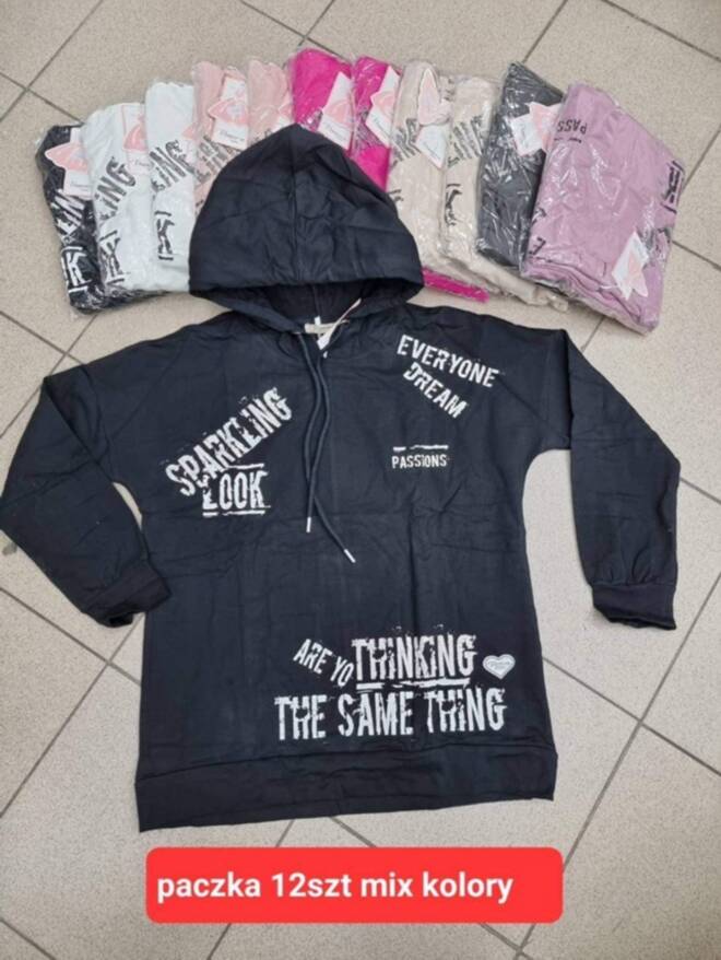 Bluza damskie 2474 MIX KOLOR  Standard (Towar Tureckie) 1