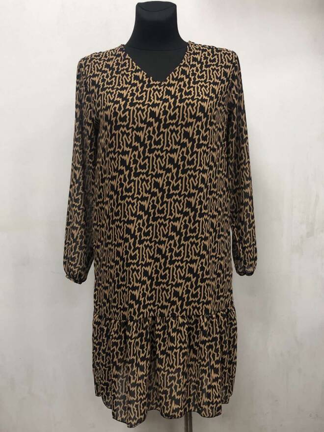 Sukienka damskie 3820 1 kolor  L-4XL (Towar Polskie)