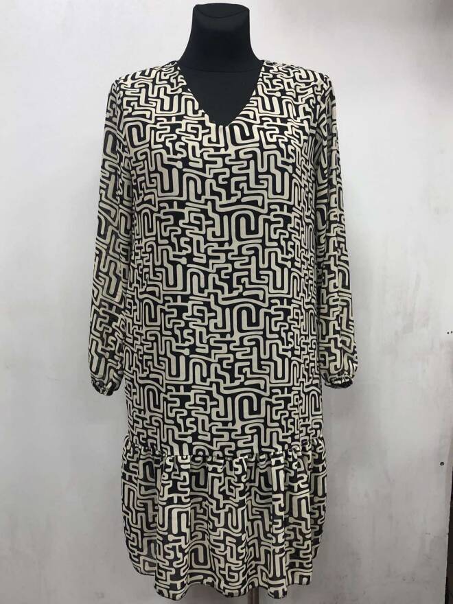 Sukienka damskie 3823 1 kolor  L-4XL (Towar Polskie)