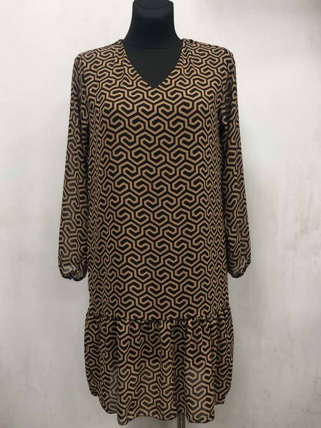 Sukienka damskie 3826 1 kolor  L-4XL (Towar Polskie)