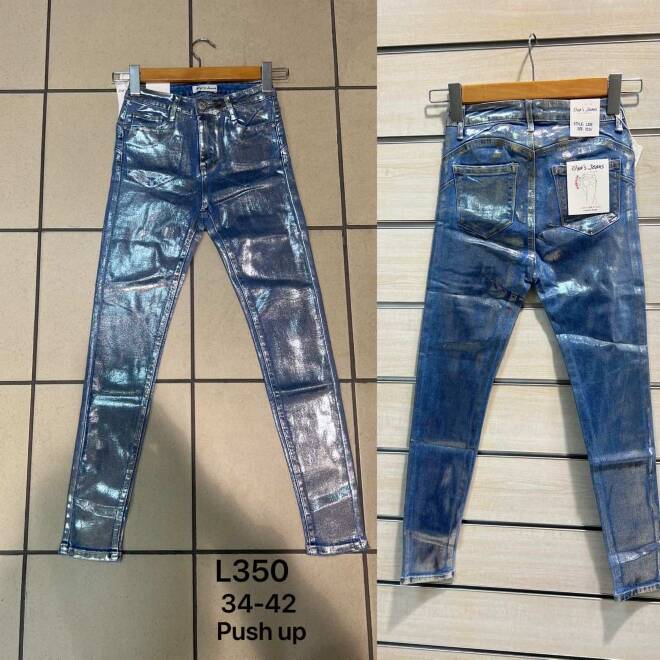 Jeansy damskie L350 1 kolor  34-42 1