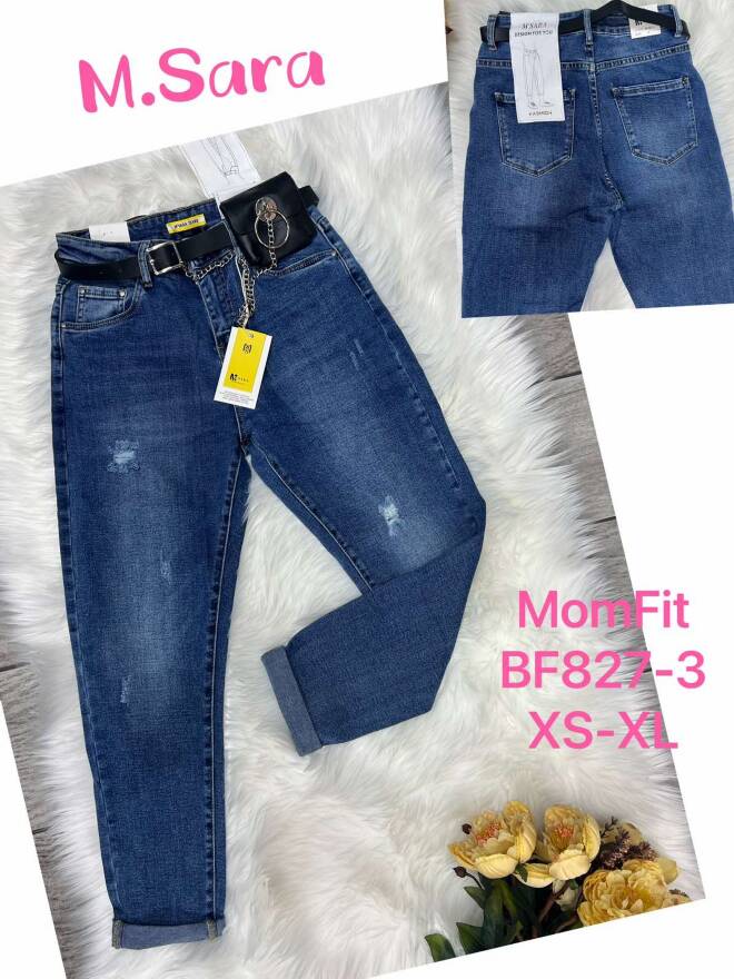 Jeansy damskie BF827-3 1 kolor  XS-XL 1