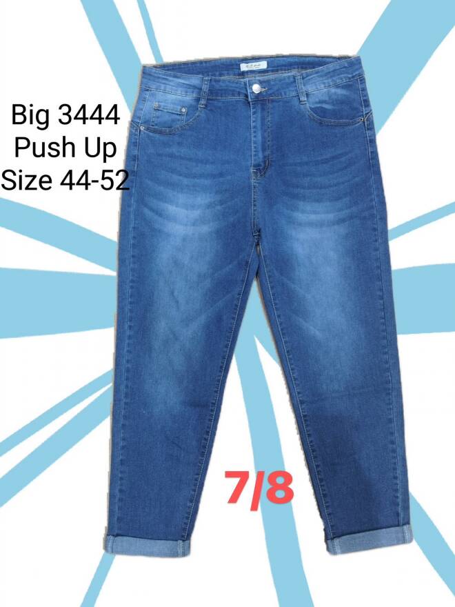 Jeansy damskie 3444 1 kolor  44-52