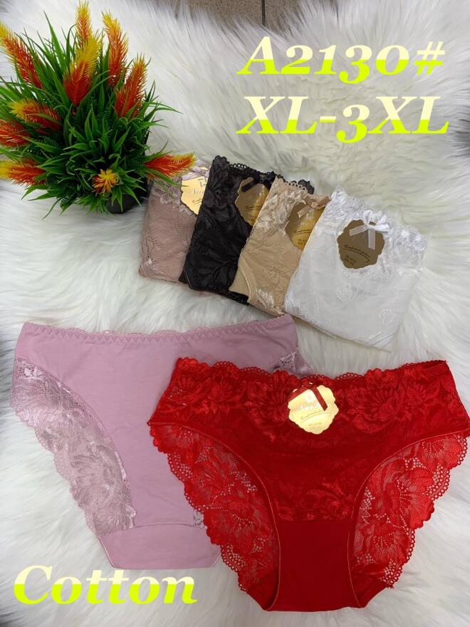 Majtki damskie A2130 MIX KOLOR  XL-3XL