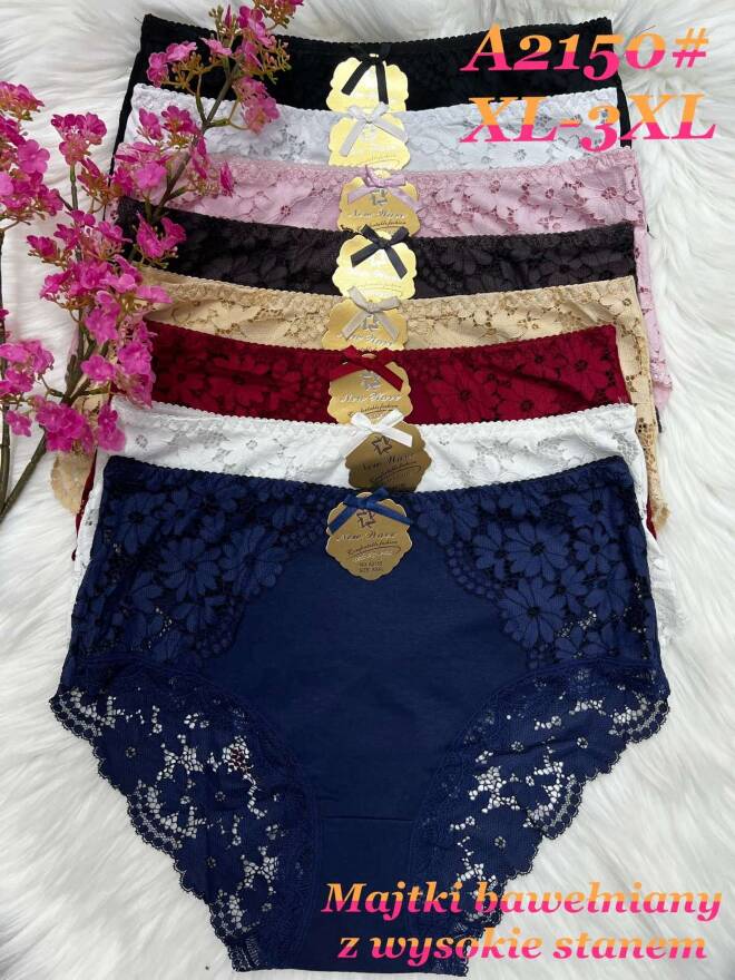 Majtki damskie A2150 MIX KOLOR  XL-3XL 1