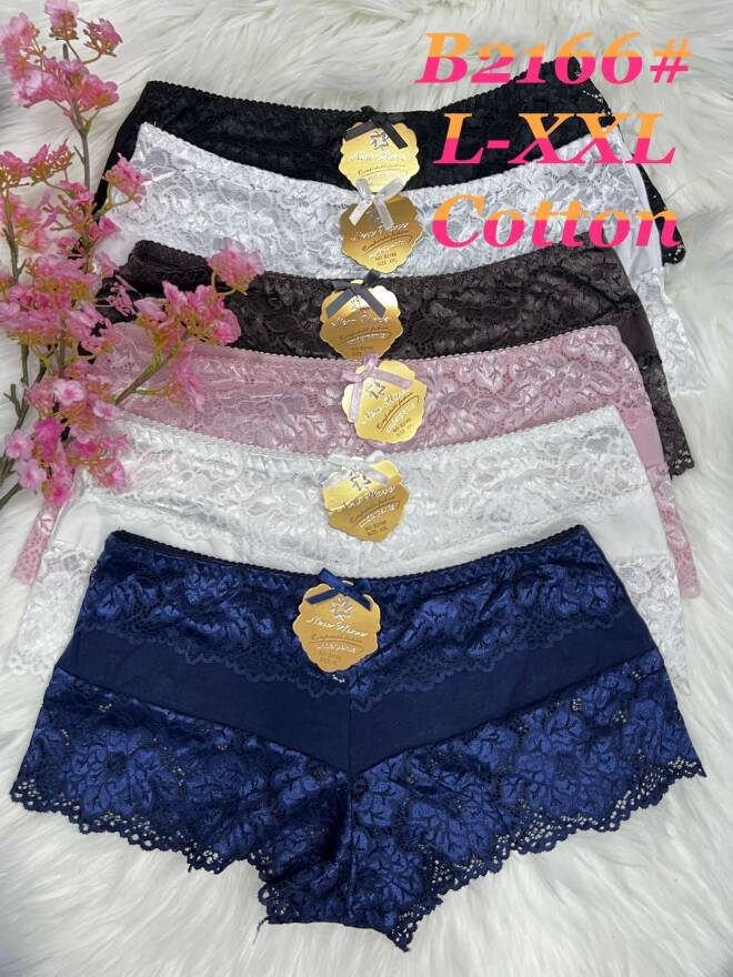 Majtki damskie B2166 MIX KOLOR  L-2XL 1