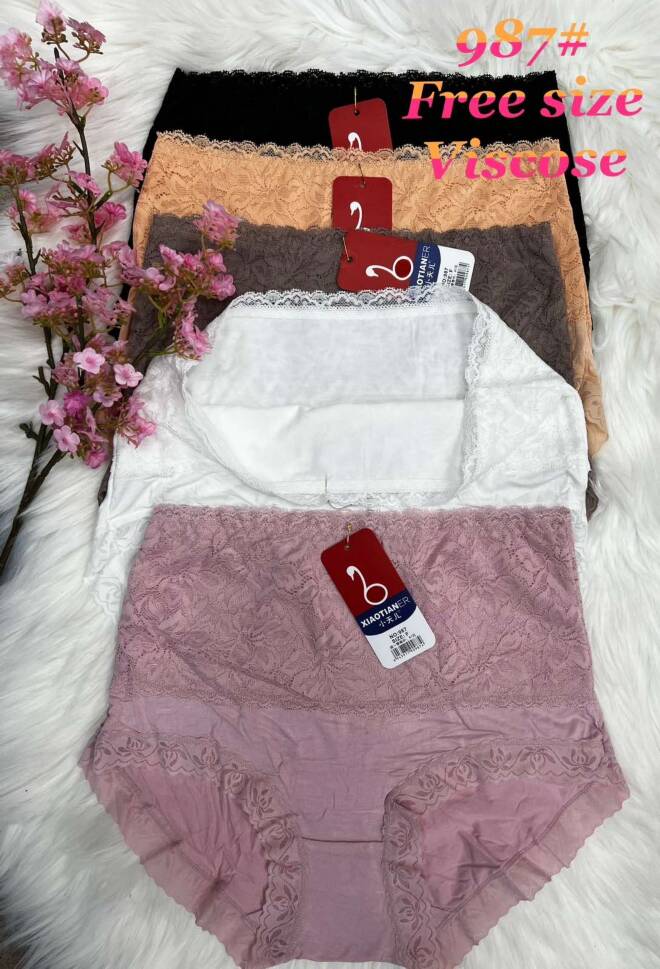 Majtki damskie 987 MIX KOLOR  Standard 1