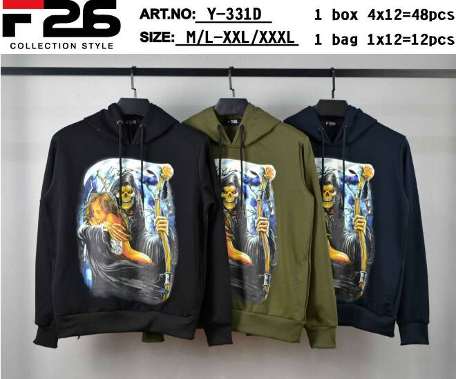 Bluza meskie Y-331D MIX KOLOR  M-3XL 1