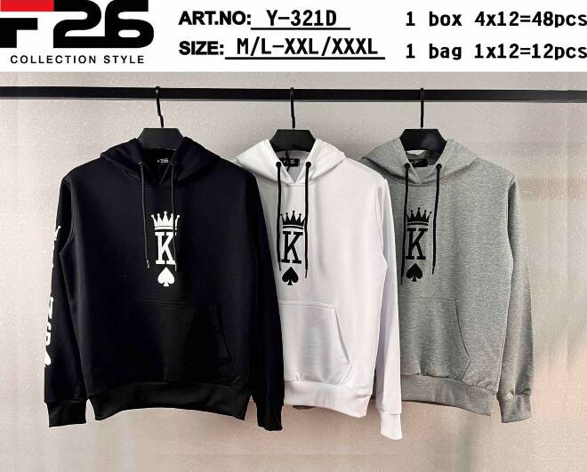 Bluza meskie Y-321D MIX KOLOR  M-3XL 1