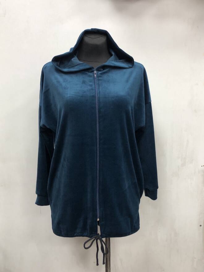Bluza damskie 4477 1kolor  L-4XL (Towar Polskie)