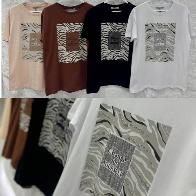 Bluzka damskie 4537 1 kolor  S-L 1