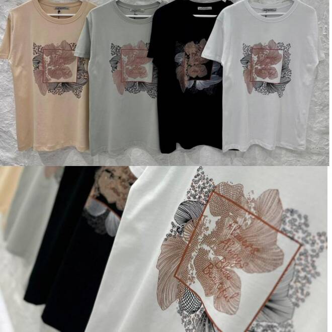 Bluzka damskie 4540 1 kolor  S-L