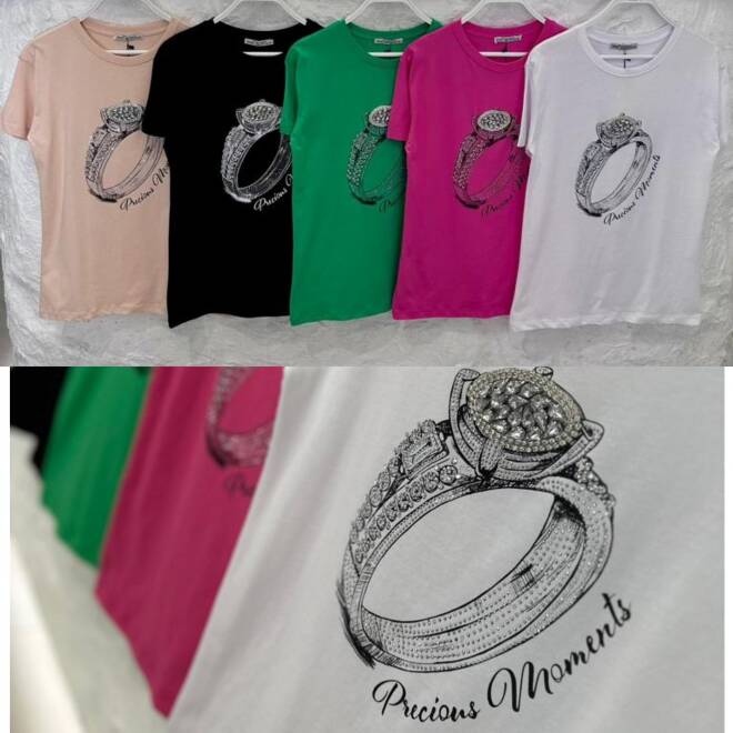 Bluzka damskie 4544 1 kolor  S-L 1