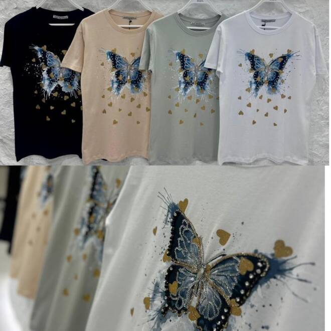 Bluzka damskie 4545 1 kolor  S-L 1