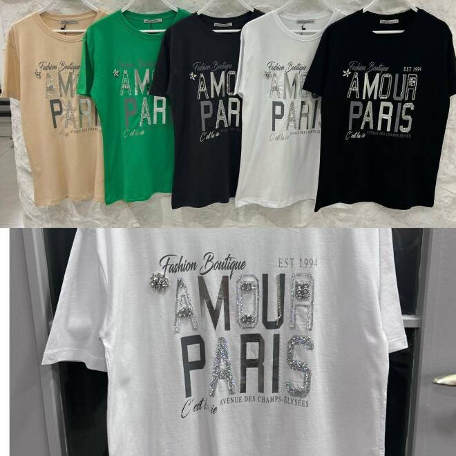 Bluzka damskie 4548 1 kolor  S-L 1