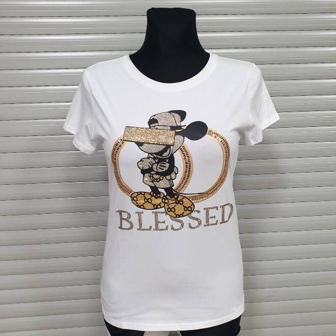 Bluzka damskie 4574 MIX KOLOR  S-XL