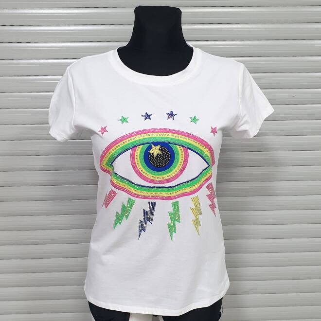 Bluzka damskie 4578 MIX KOLOR  M-2XL