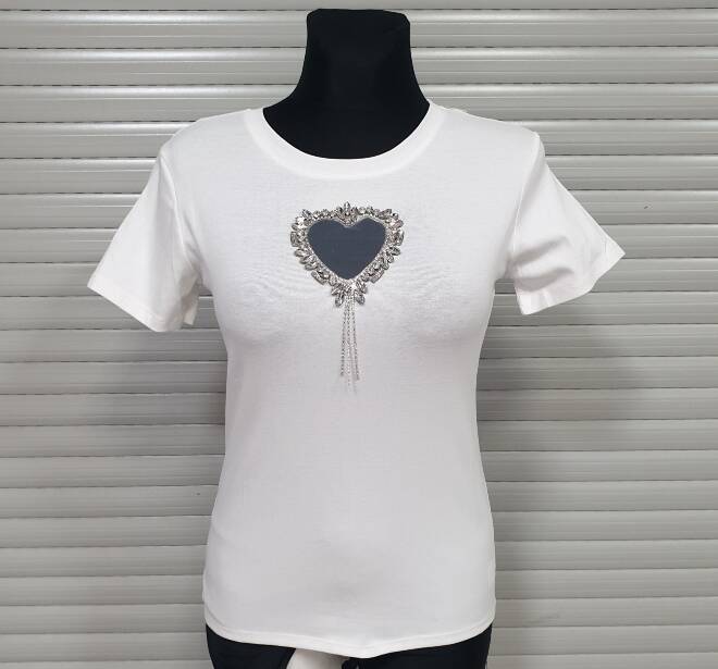 Bluzka damskie 4579 MIX KOLOR  M-2XL