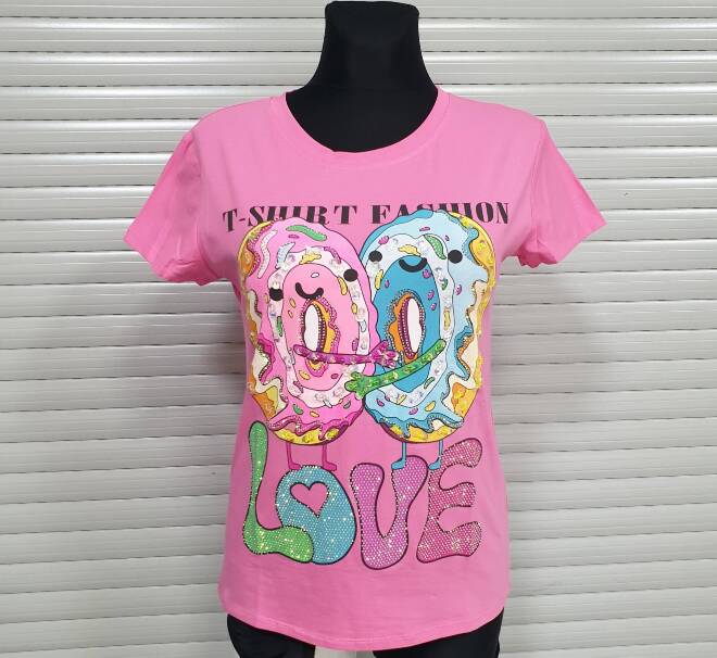 Bluzka damskie 4584 MIX KOLOR  M-2XL