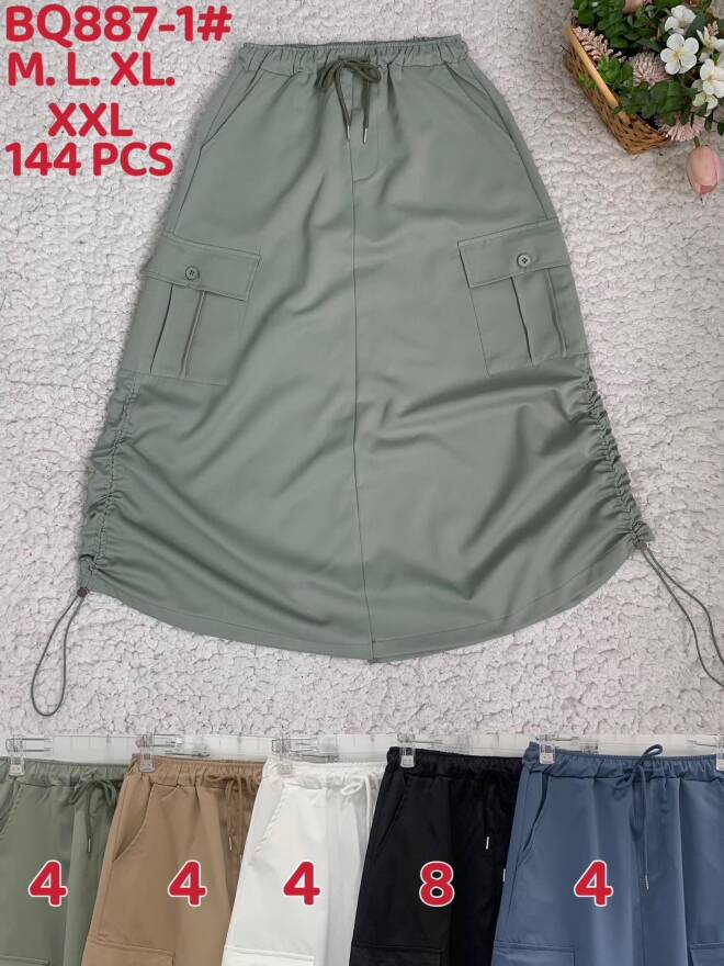 Spodnica damskie BQ887-1 MIX KOLOR  M-2XL 1
