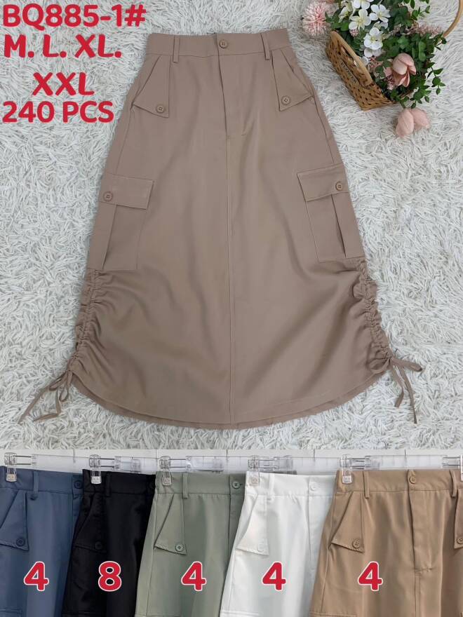 Spodnica damskie BQ885-1 MIX KOLOR  M-2XL