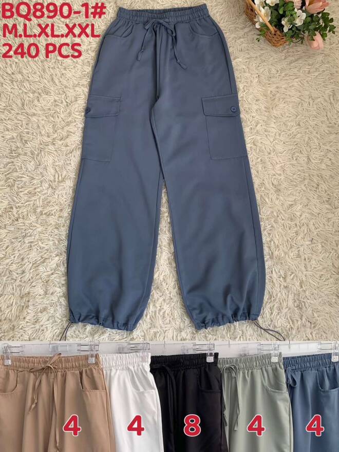 Spodnie damskie BQ890-1 MIX KOLOR  M-2XL 1