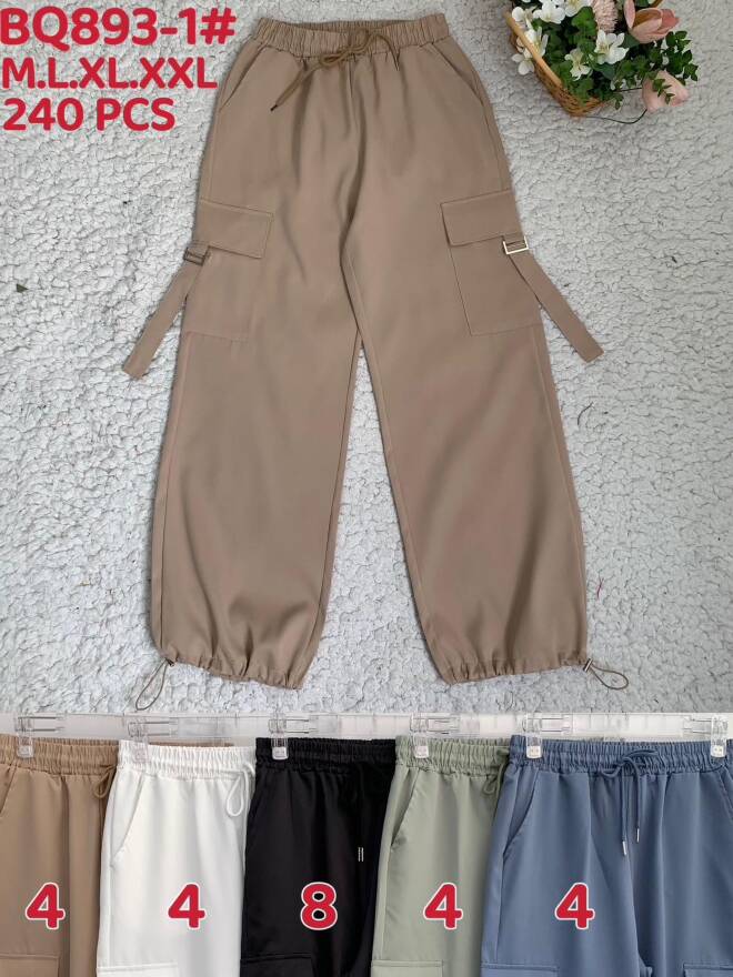 Spodnie damskie BQ893-1 MIX KOLOR  M-2XL