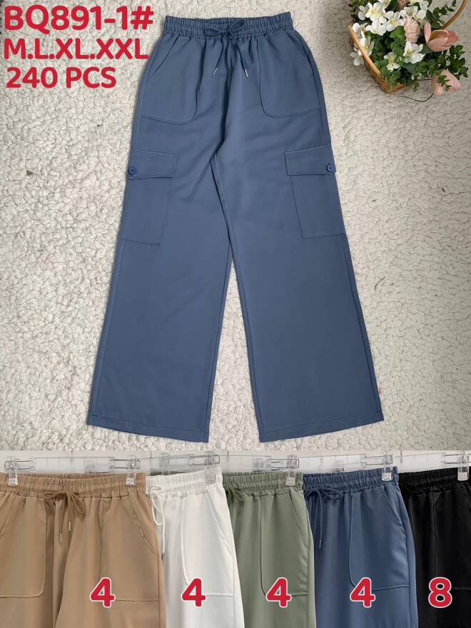 Spodnie damskie BQ891-1 MIX KOLOR  M-2XL 1