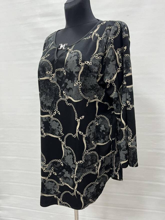 Bluzka damskie 4656 1 kolor  54-60 (Towar Polskie)