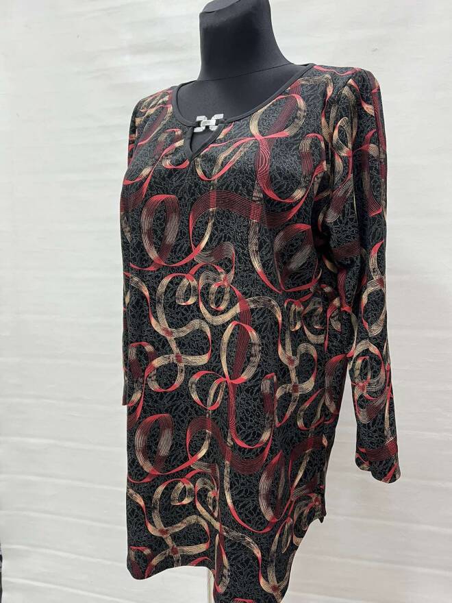 Bluzka damskie 4658 1 kolor  54-60 (Towar Polskie)