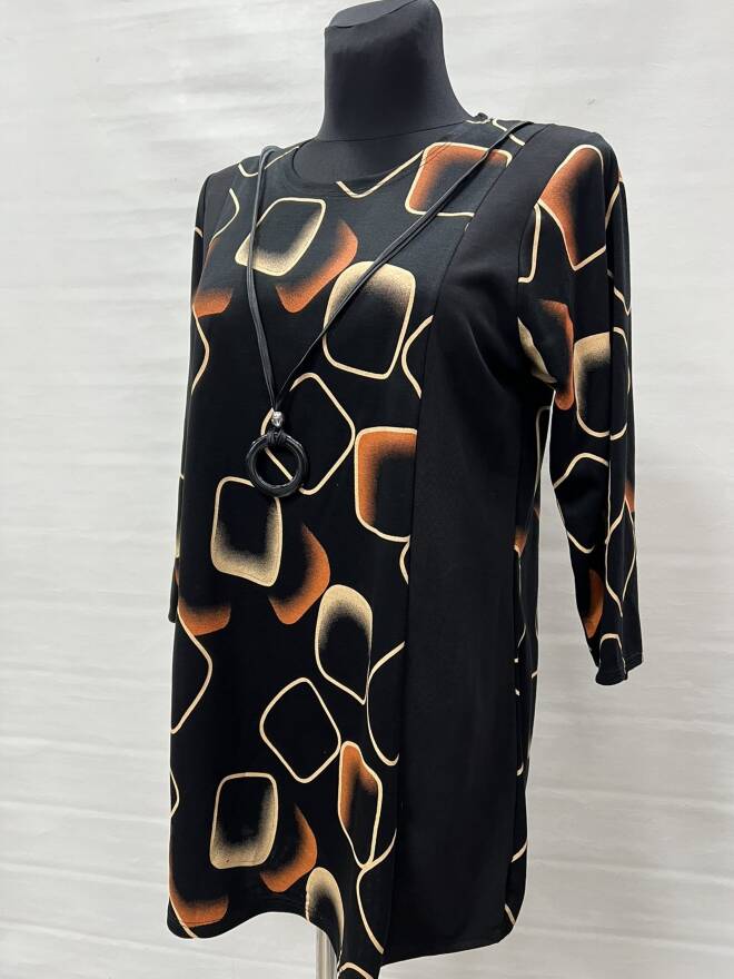 Bluzka damskie 4660 1 kolor  48-54 (Towar Polskie) 1