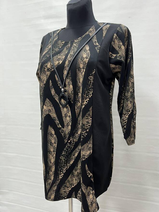 Bluzka damskie 4662 1 kolor  48-54 (Towar Polskie) 1