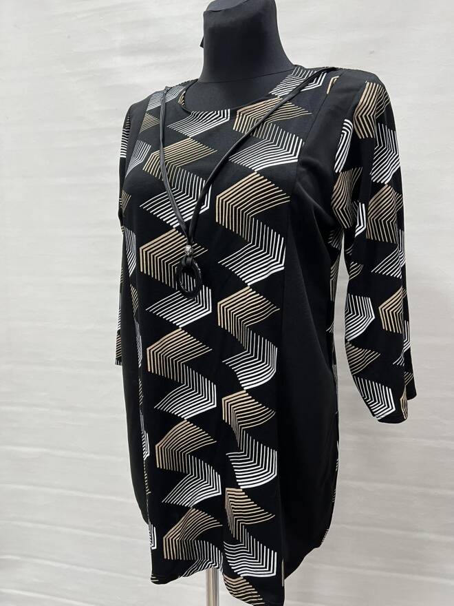 Bluzka damskie 4664 1 kolor  48-54 (Towar Polskie) 1