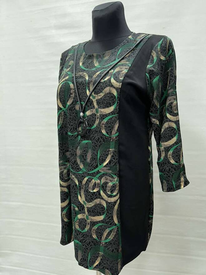 Bluzka damskie 4666 1 kolor  48-54 (Towar Polskie)