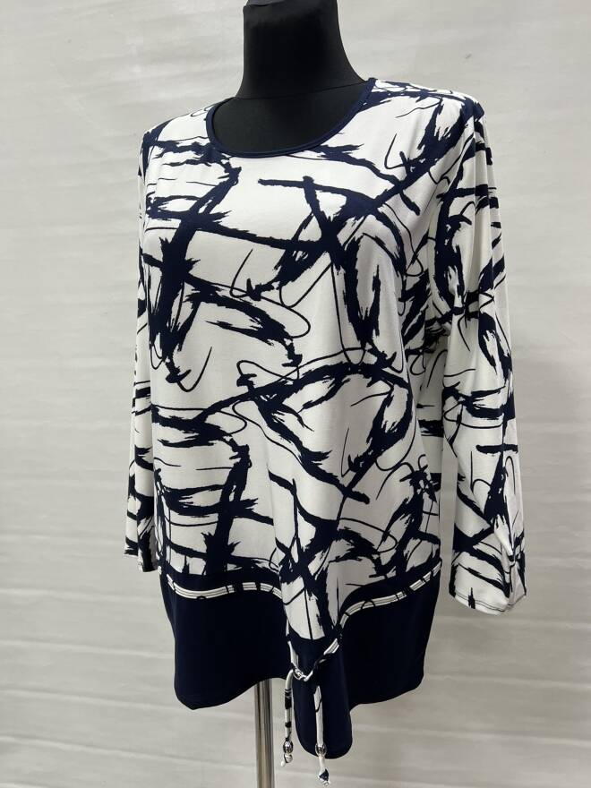 Bluzka damskie 4676 1 kolor  54-60 (Towar Polskie)