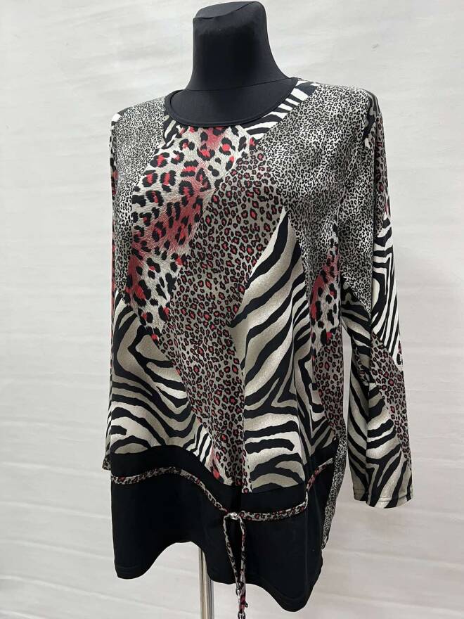 Bluzka damskie 4678 1 kolor  54-60 (Towar Polskie)