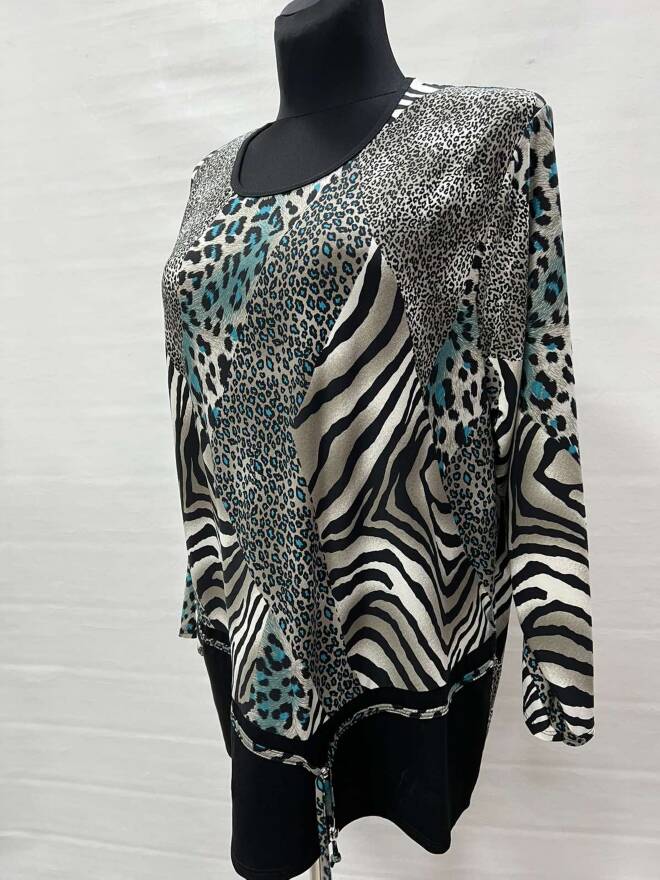 Bluzka damskie 4679 1 kolor  54-60 (Towar Polskie)