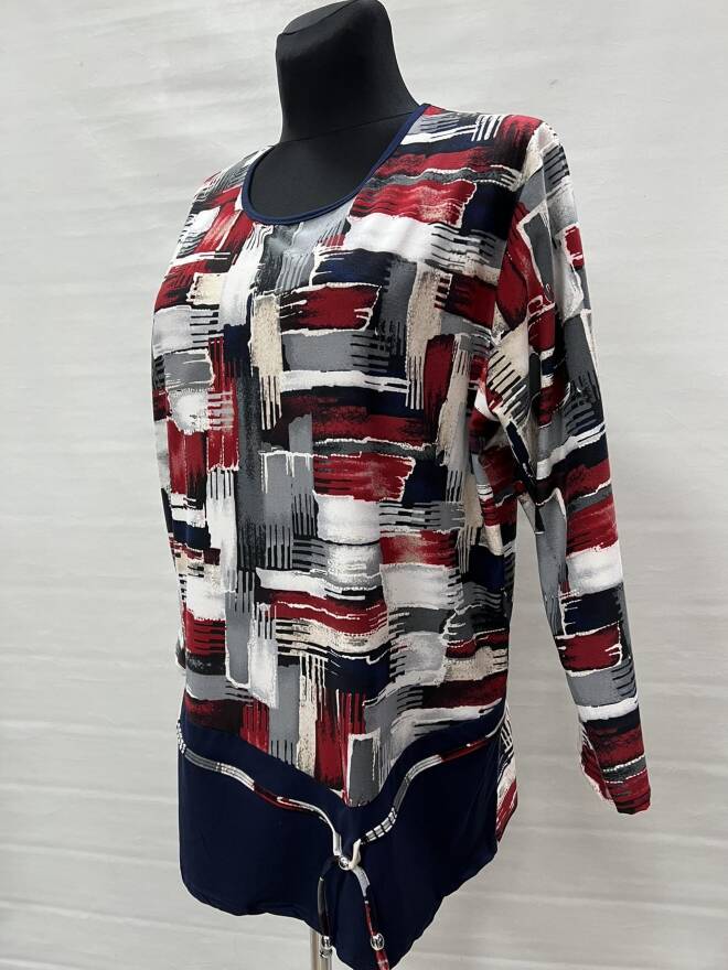 Bluzka damskie 4681 1 kolor  54-60 (Towar Polskie) 1