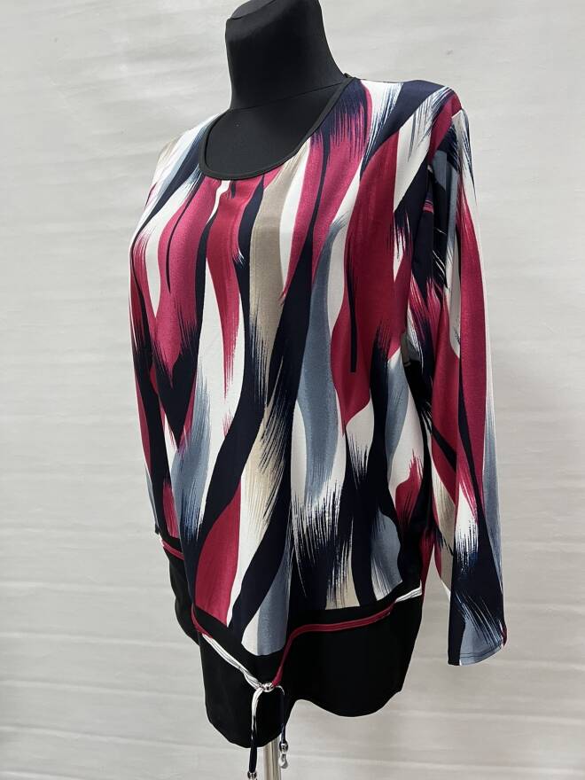 Bluzka damskie 4682 1 kolor  54-60 (Towar Polskie)