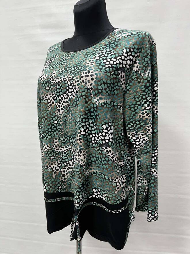 Bluzka damskie 4683 1 kolor  54-60 (Towar Polskie)