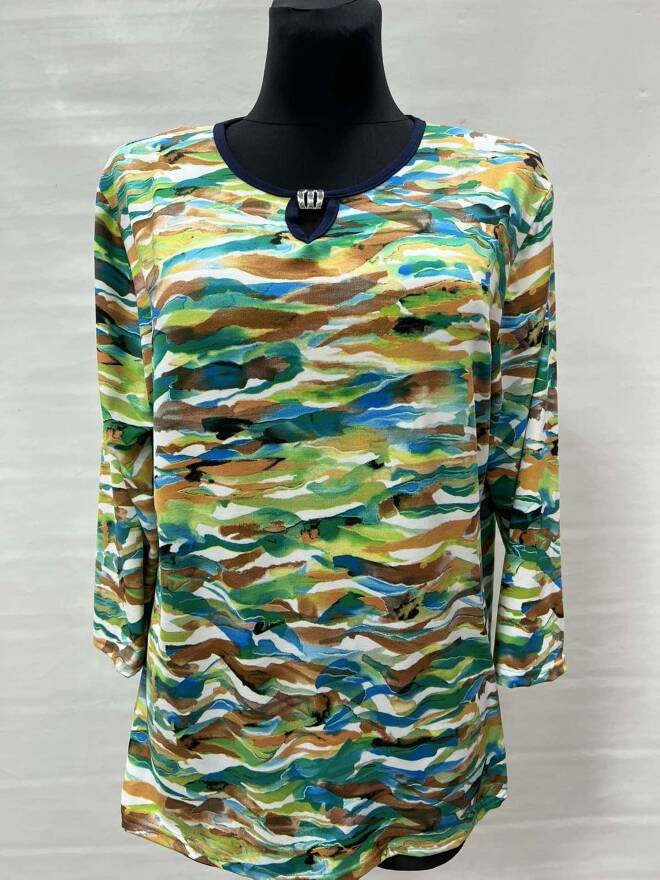 Bluzka damskie 4684 1 kolor  46-52 (Towar Polskie) 1