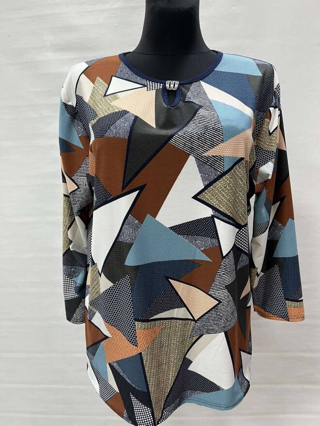 Bluzka damskie 4686 1 kolor  46-52 (Towar Polskie) 1