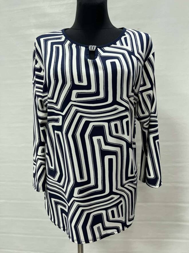 Bluzka damskie 4687 1 kolor  46-52 (Towar Polskie) 1