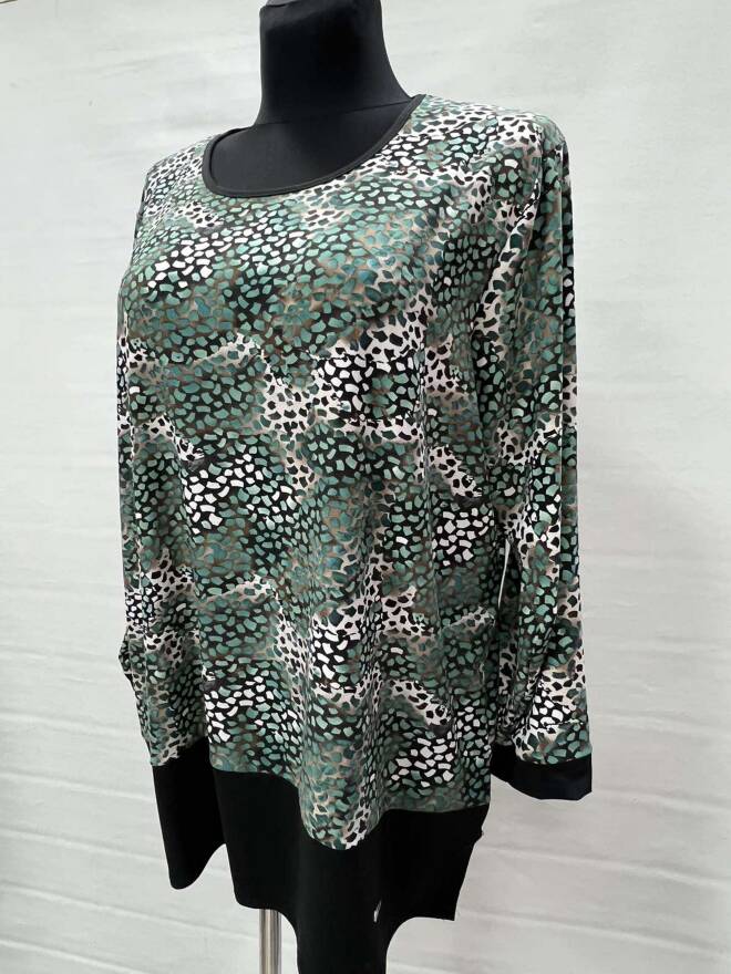 Bluzka damskie 4691 1 kolor  54-60 (Towar Polskie)