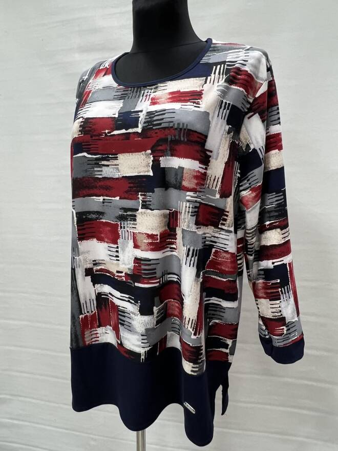 Bluzka damskie 4693 1 kolor  54-60 (Towar Polskie)