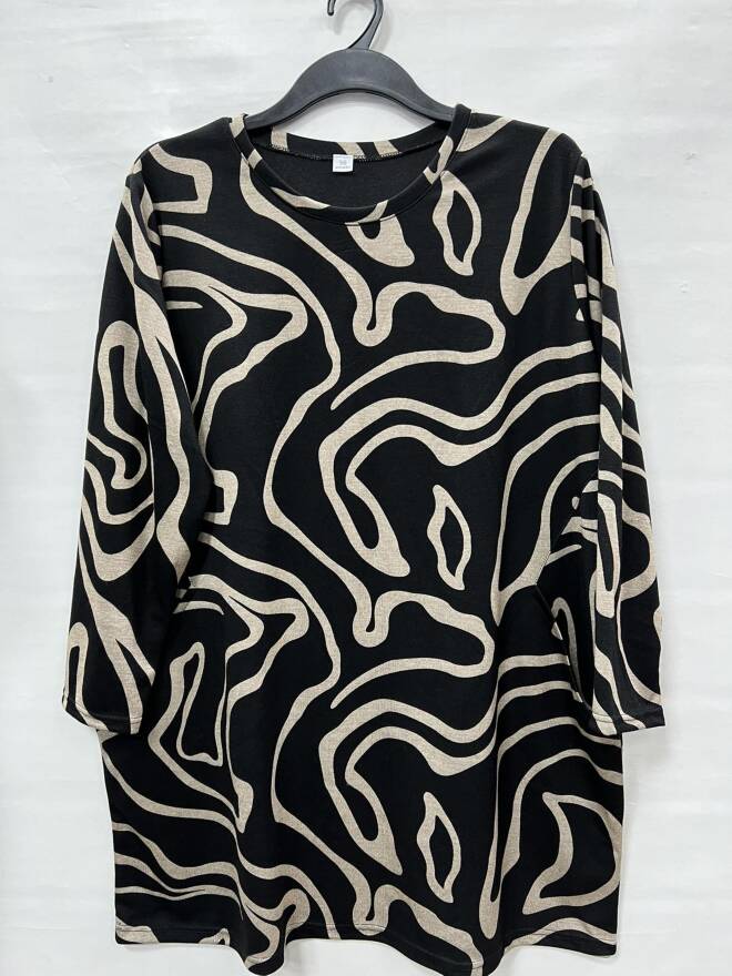 Bluzka damskie 4701 1 kolor  56-60 (Towar Polskie) 1